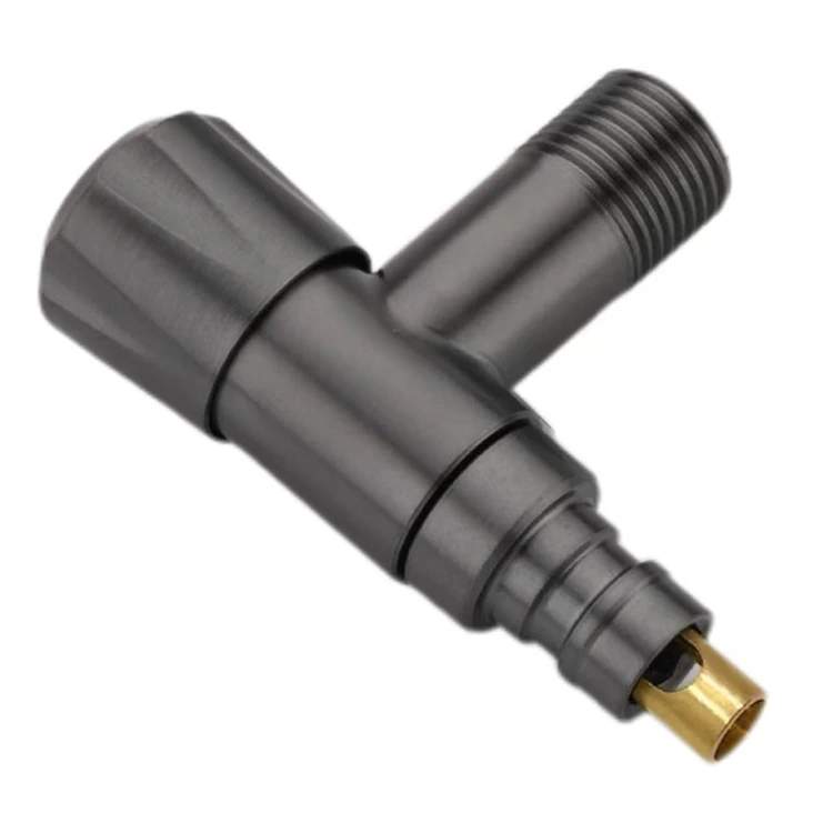 Stöðvunarloki fyrir svartan demantshnapp