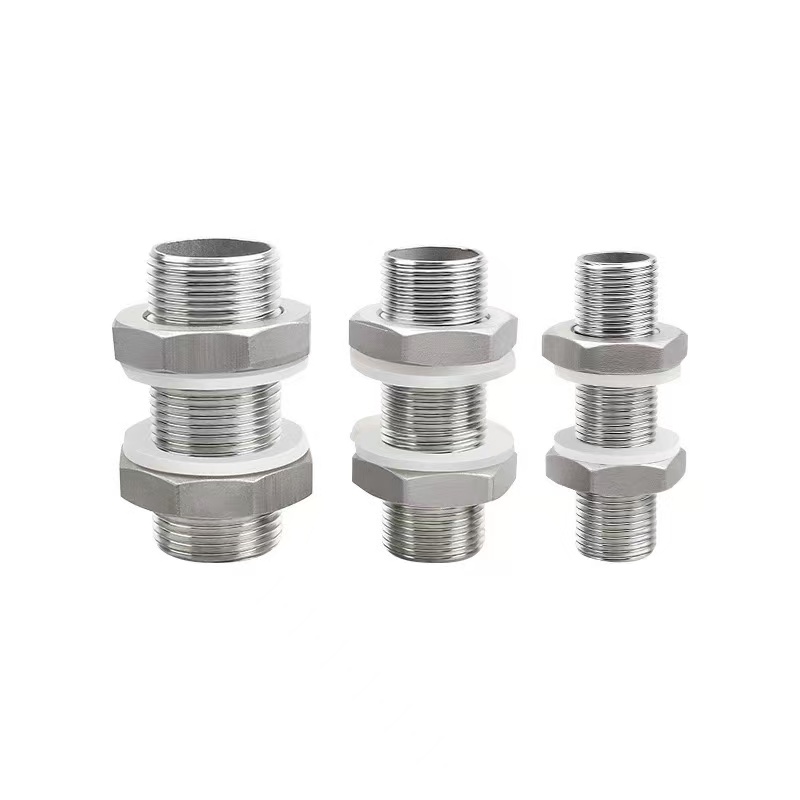 Through-Plate External Threaded Fitting